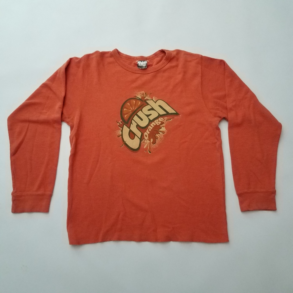 Vintage 80s 90s CRUSH Orange Soda Cola Shirt